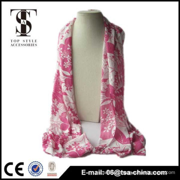 2014 Мода женщин длинный мягкий Wrap леди шаль шифон печати шарф